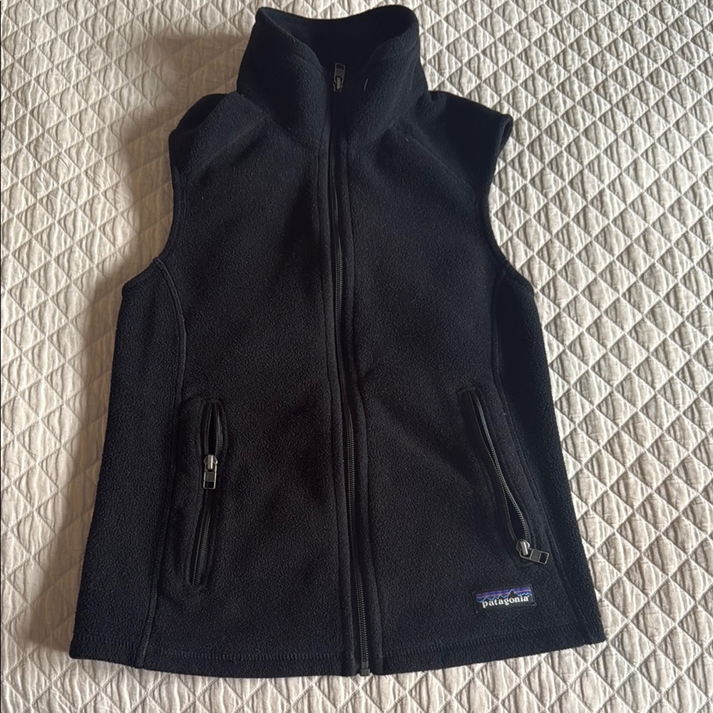 Patagonia Women’s XS zip up Black Zip-Up Vest